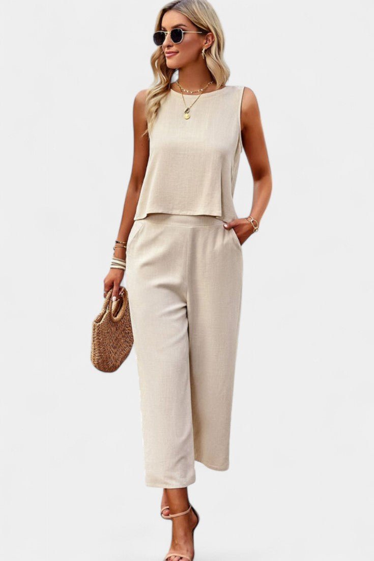 Lavinia | Set Top & Shorts Boheemse Vloeibare