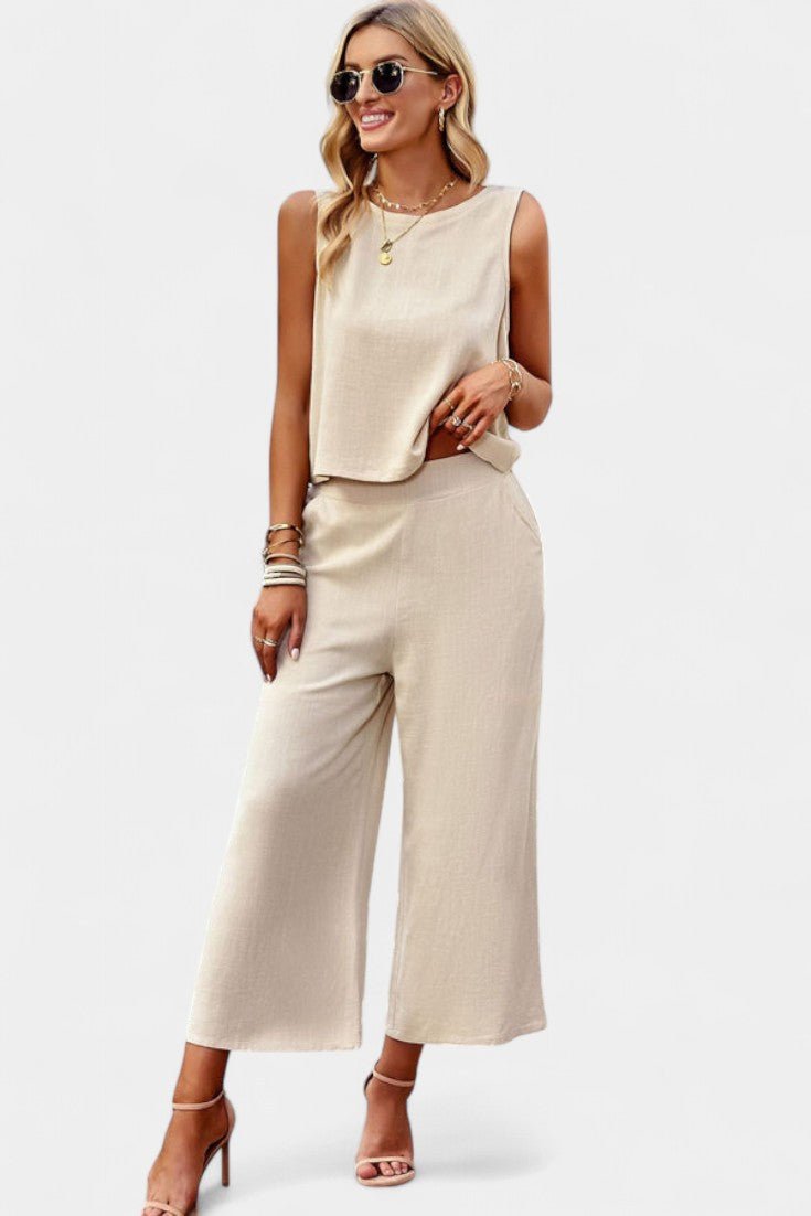 Lavinia | Set Top & Shorts Boheemse Vloeibare