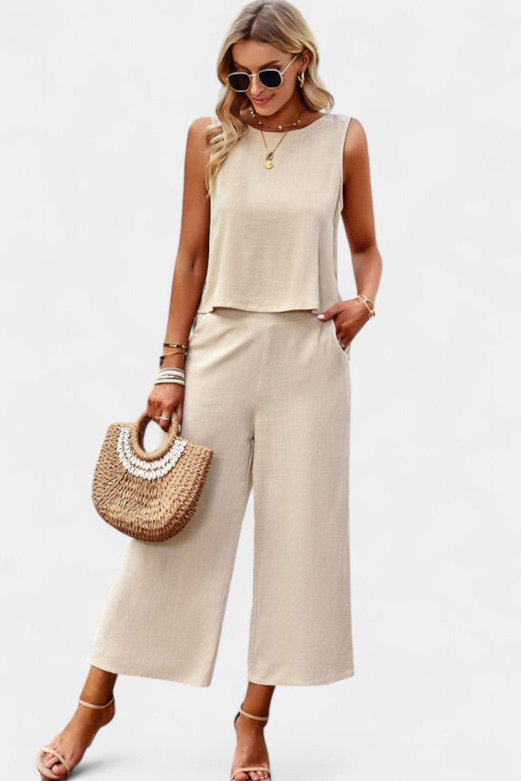 Lavinia | Set Top & Shorts Boheemse Vloeibare