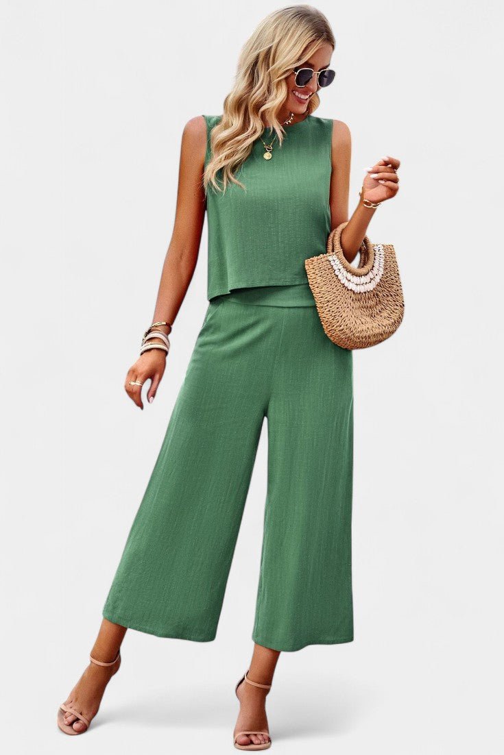 Lavinia | Set Top & Shorts Boheemse Vloeibare