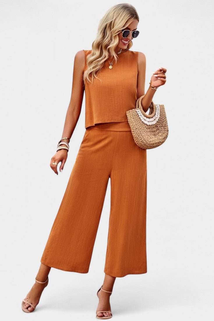 Lavinia | Set Top & Shorts Boheemse Vloeibare