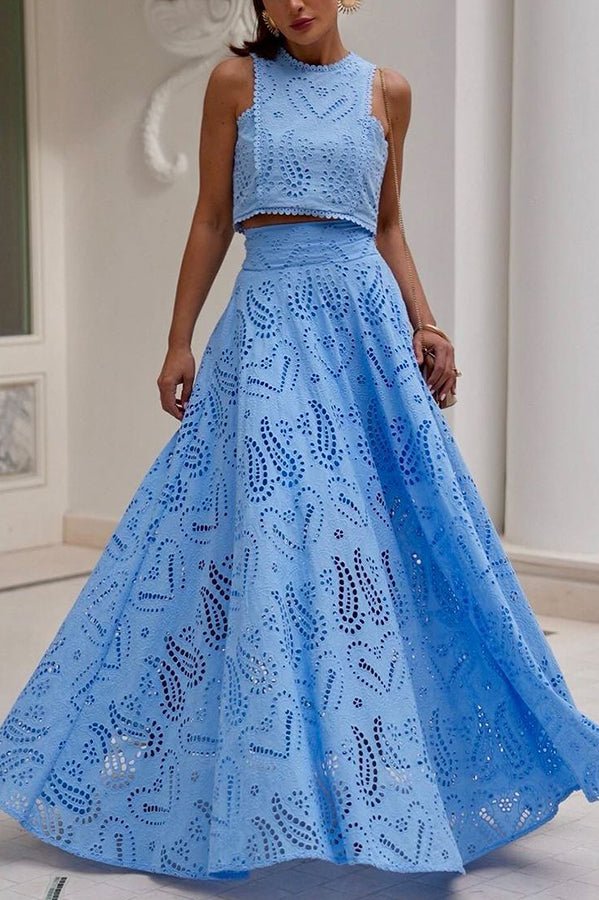 Maura | Twee-delig Kanten Set